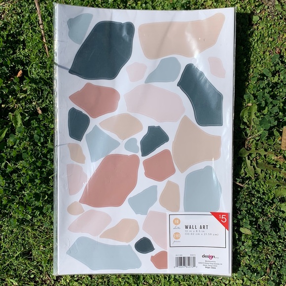 Target Wall Decor Nwt Target Wall Peel Stick Terrazzo Boho Decal